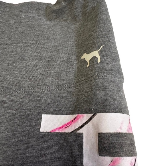 PINK Victoria's Secret Gray Sweatpants Size Small Lace Up Detail leggings NWOT - Picture 13 of 13